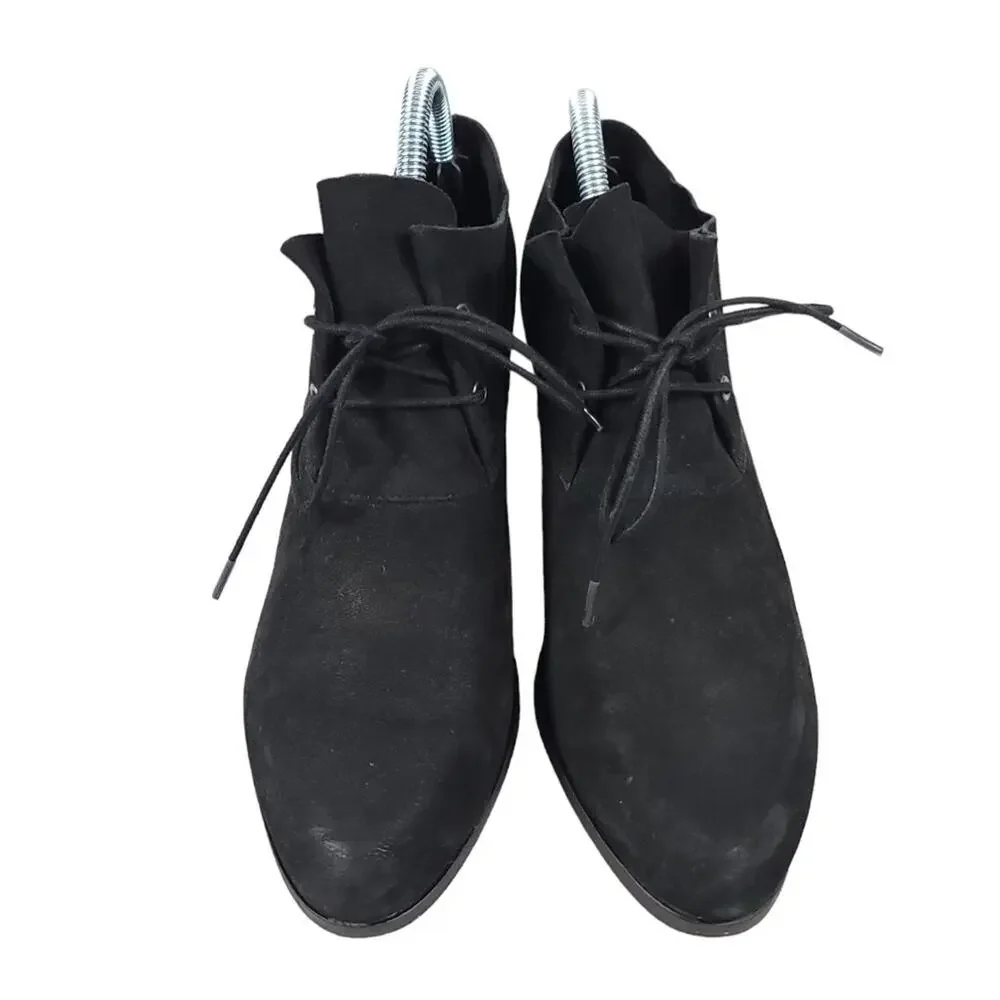 Eileen Fisher heeled Ankle Boot Charlie Lace Up Ankle Booties